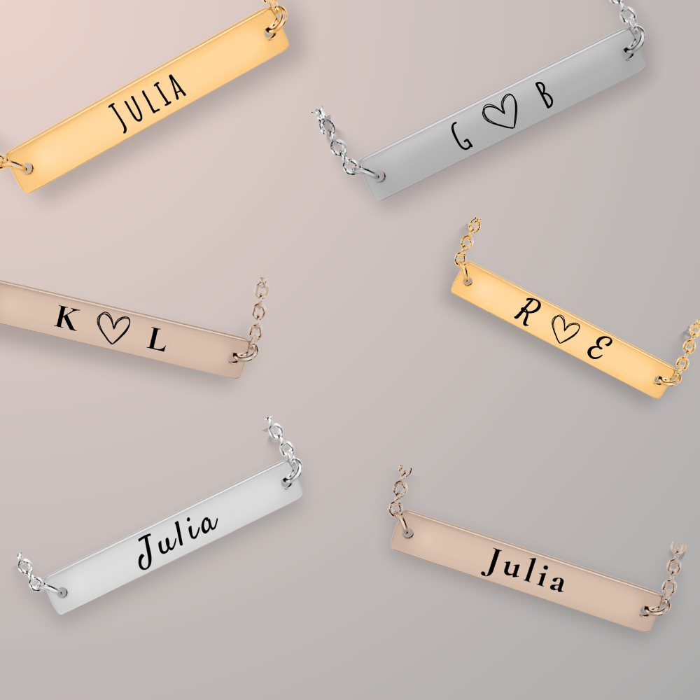 Horizontal Bar Necklace