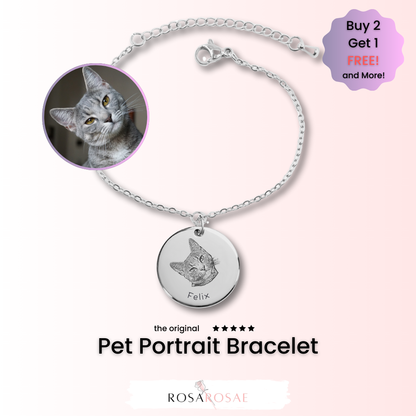 Personalized Pet Coin Bracelet - Unique Keepsake for Pet Parents