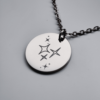 Personal Amulet Coin Necklace