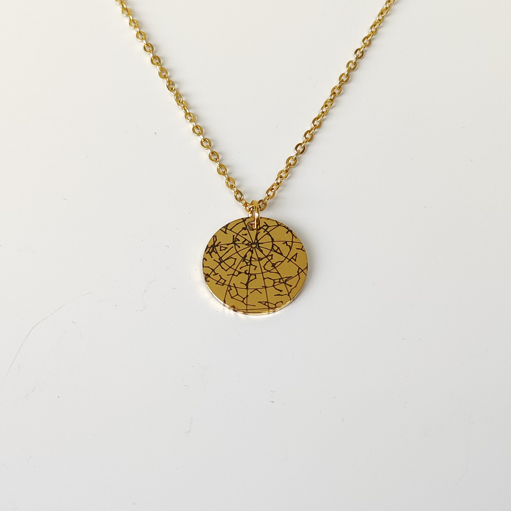 Star Map Necklace