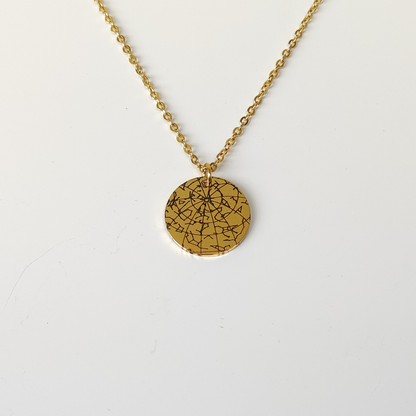 Star Map Necklace
