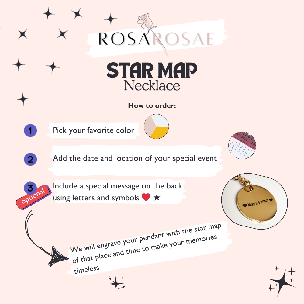 Star Map Necklace
